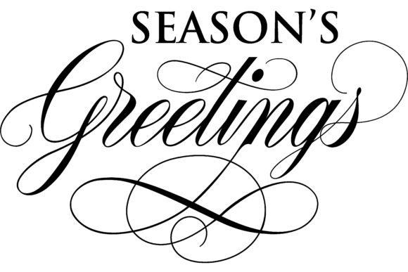 Download Seasons Greetings Lettering. Holidays De - Holidays Collection