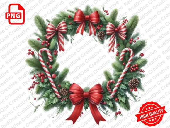 Download Christmas Garland Clipart, Horizontal - Premium Bundle