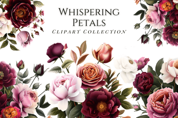 Download Whispering Petals Flower Graphics - Graphic Collection