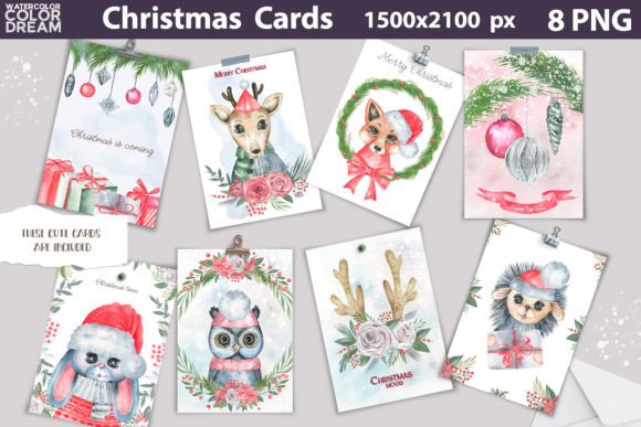 Download Christmas Card Printable Bundle - Printable bundle Collection