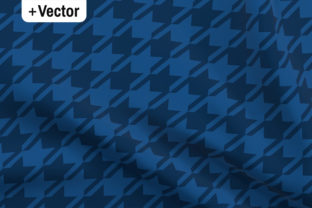Download Digital Hounds Tooth Dark Blue Pattern - Hounds tooth Collection