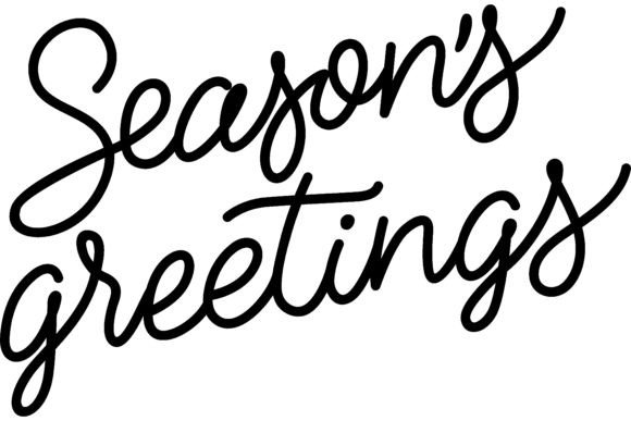 Download Seasons Greetings Lettering. Holidays De - Holidays Collection
