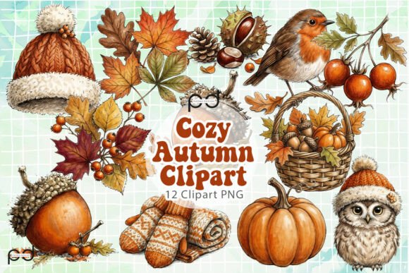 Download Cozy Autumn Clipart Graphics - Graphic Collection