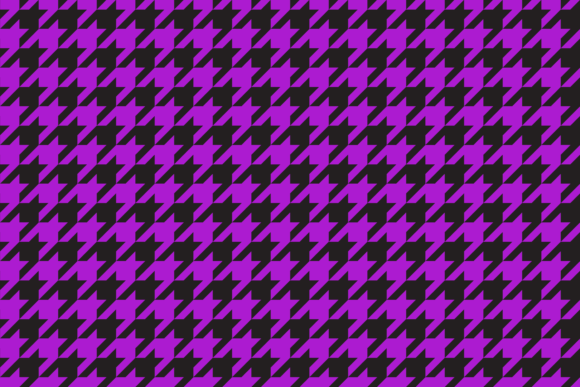 Download Hounds Tooth 1/2 Inch Black on Halloween - Hounds tooth Collection