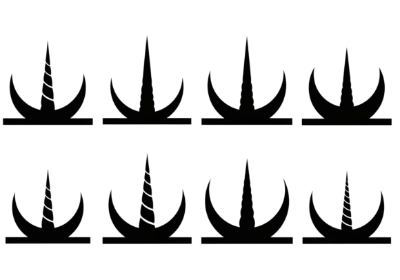 Download Unicorn Horn SVG Files for Crafts and - Craft Collection