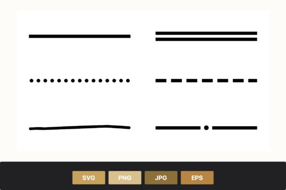 Download Black Horizontal Divider Lines - Horizontal Collection