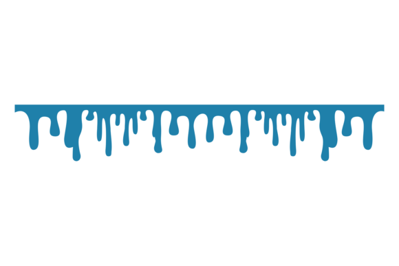 Download Dripping Blue Liquid Paint. Horizontal D - Premium Resources