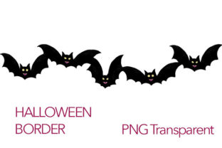 Download Horizontal Border - Bats Flying Clipart - Premium Resources